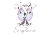 Logo emylune, gynécologie émotionnelle, accompagnement holistique